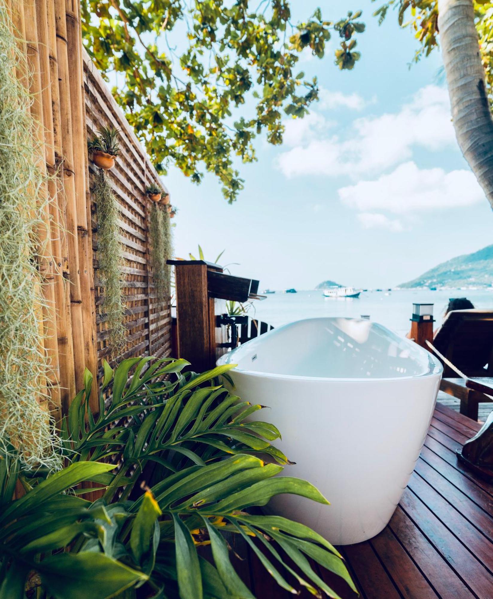 Natures Edge Beachfront Luxury Glamping Тао Екстер'єр фото